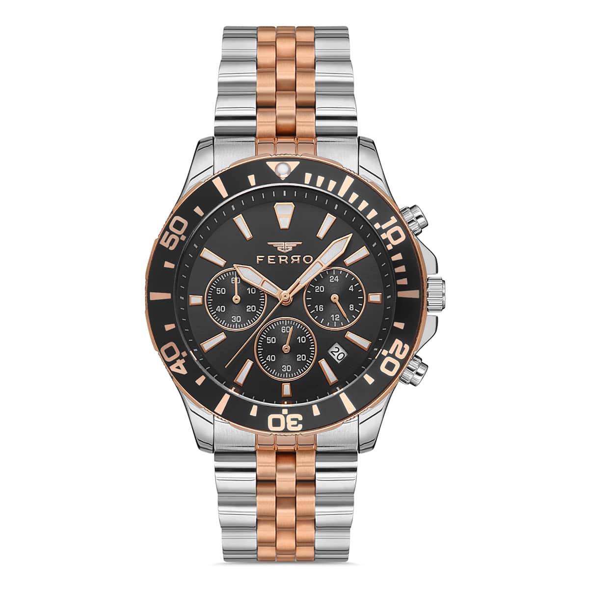 MONTRE HOMME M.FONCTION ACIER